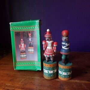 House Of Lloyd Vintage Old Fashion Press Puppet Ornament - OG Box